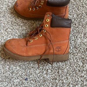 Timberland Women's Lace Up Boots - Brown